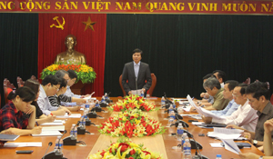 Đồng chí Trần Đăng Ninh, Phó Bí thư TT Tỉnh ủy kết luận hội nghị.